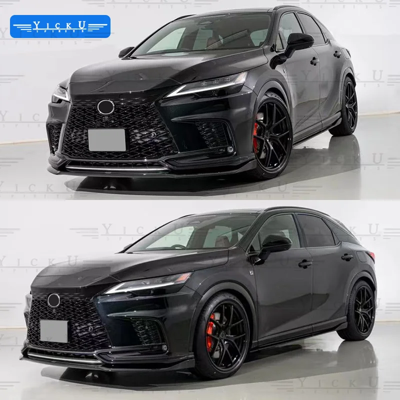 Custom made Carbon Fiber Body Kit forLexus RX500H Facelift Upgrade Aimgain Style Front Lip Side Skirts Rear Diffuser Spoiler 23+
