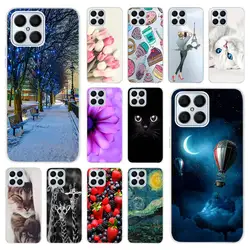 For Honor 8X X8 Max Case Fashion Patterns Phone Back Cover For Honor 8X Max ARE-AL10 JSN-L22 Funda Coque Honor8X 8 X Slim Bumper