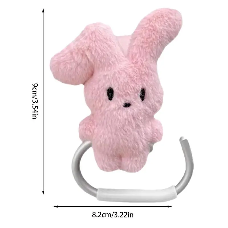 Stroller Hanger Hook Motorcycle Handlebar Hook Motorcycle Luggage Bag Holder Cartoon Rabbit Stroller Bag Organizer For