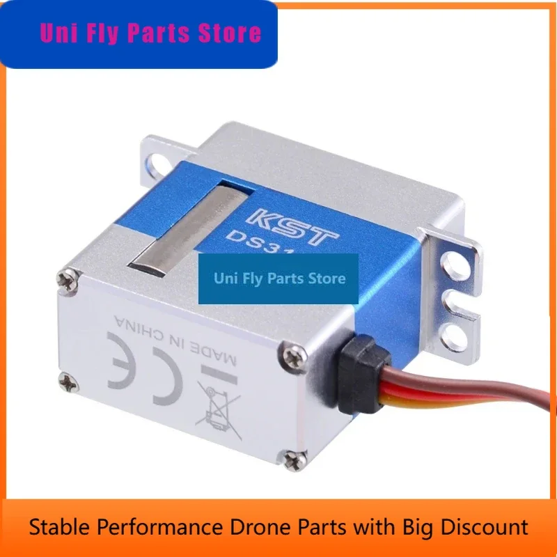 UniFlyOriginal KST DS315MG Miniature All Metal Digital 450 Helicopter Slant Plate High Voltage High Torque 3.5KG Model RC Servo