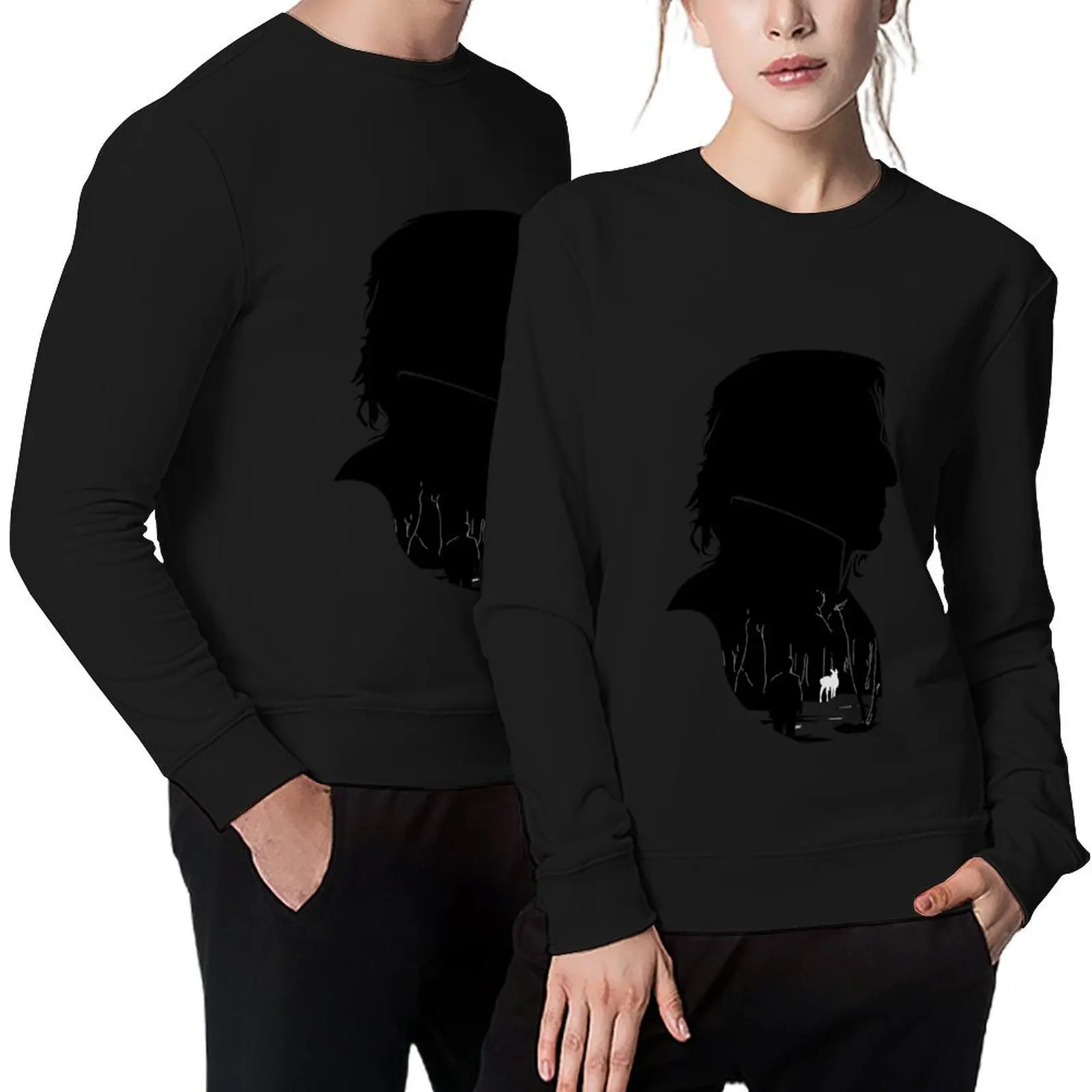

Snape Sticker Pullover korean style clothes men's clothes men's clothing men's winter sweater winter man sweatshirt