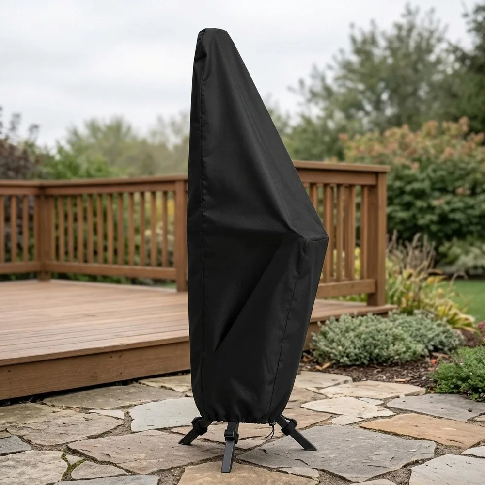 Waterproof Pellet Stove Cover 600D Oxford Fabric For Outdoor Rocket Stove And Smokeless Fire Pit= All-Season Weather Shield