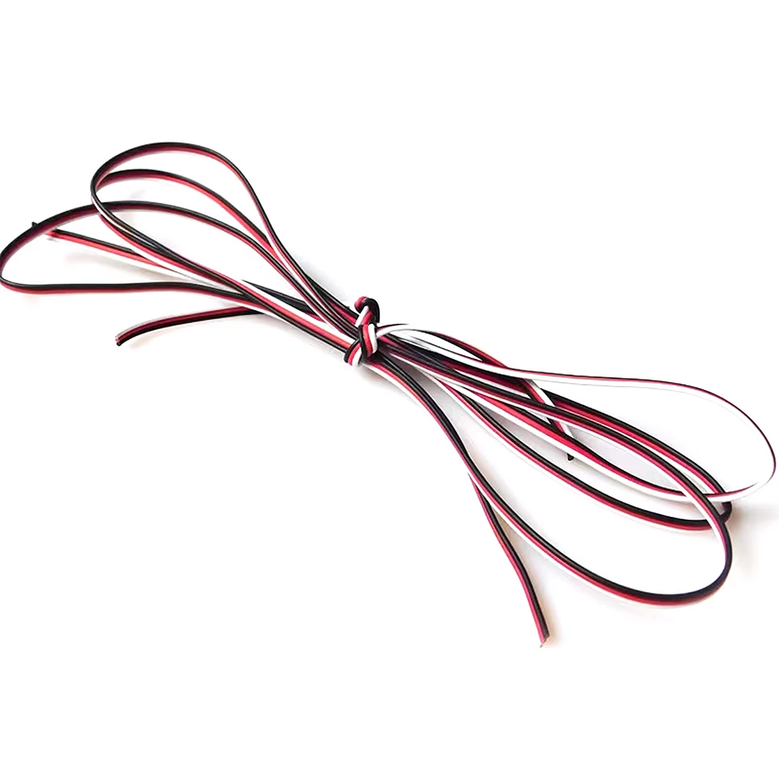 1m Servo Extension Cord Cable 26AWG Wire 3-core Red/Black/White 100cm for Futaba