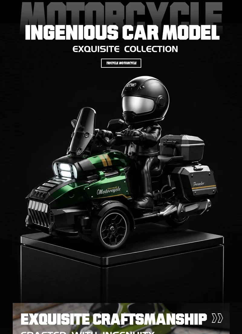 RC motorcycle specifications