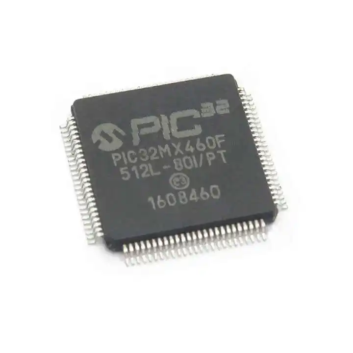 1 Piece PIC32MX460F512L-80I/PT TQFP-100 Silk Screen PIC32MX460F512L QFP New Original Chip IC