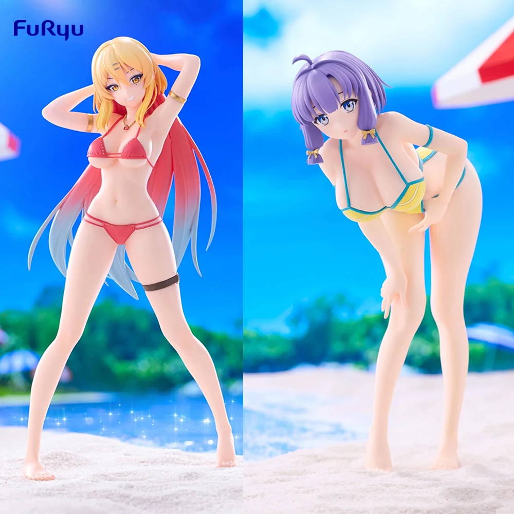 

Original FuRyu Trio-Try-iT Nukitashi: The Animation Anime Figure Katagiri Nanase Hotori Misaki Action PVC Model Nice Collect Toy