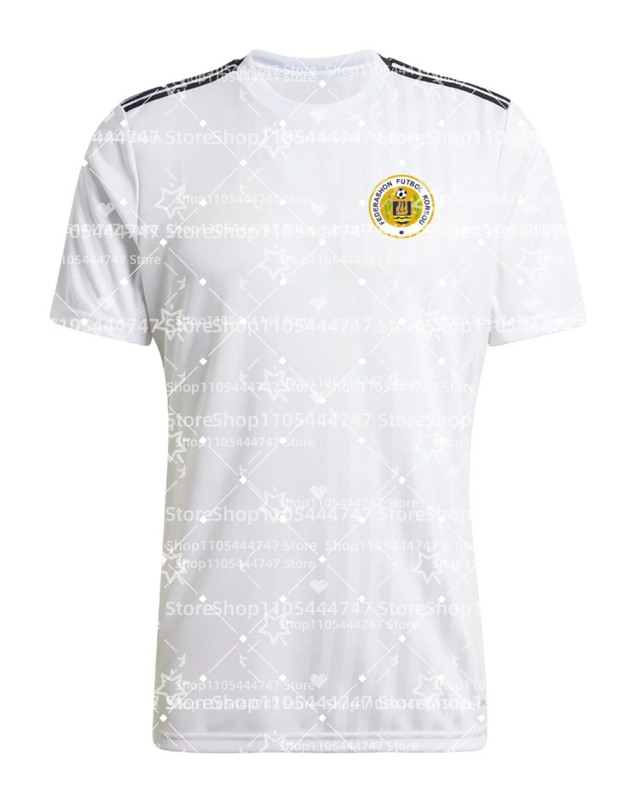 2026 Nieuw zomer Curaçao voetbal-T-shirt, comfortabel en ademend, sneldrogend unisex trainingsshirt