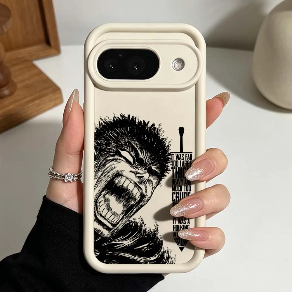 Berserk Cool Phone Case For Google Pixel 10 9 8 7 9a 8a 7a Pro XL Eye Ladder Silicone Cover view 4