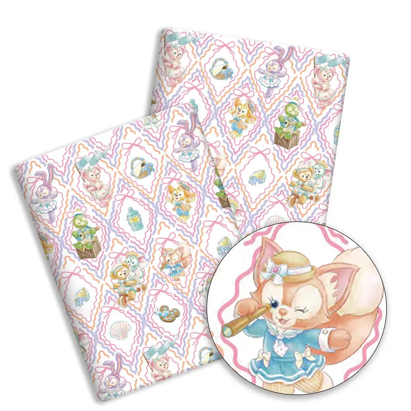 DIY fabric,cloth,patchwork weave, 140x50CM, curtains, polyester-cotton blended fabric,Handmade fabric fabric