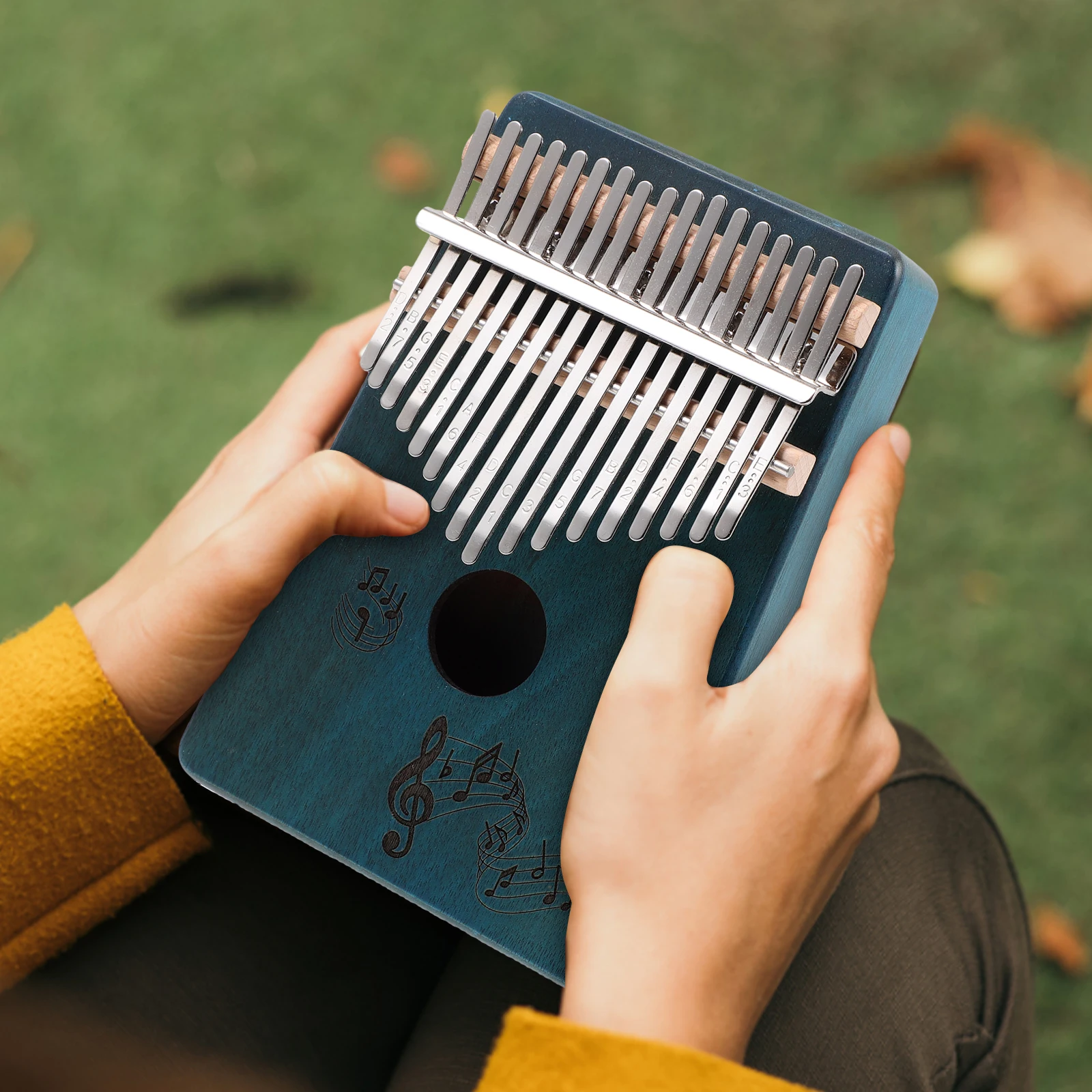 

Kalimba Thumb Instrument Music Musical Instruments for Adults Beginners Piano Finger Portable
