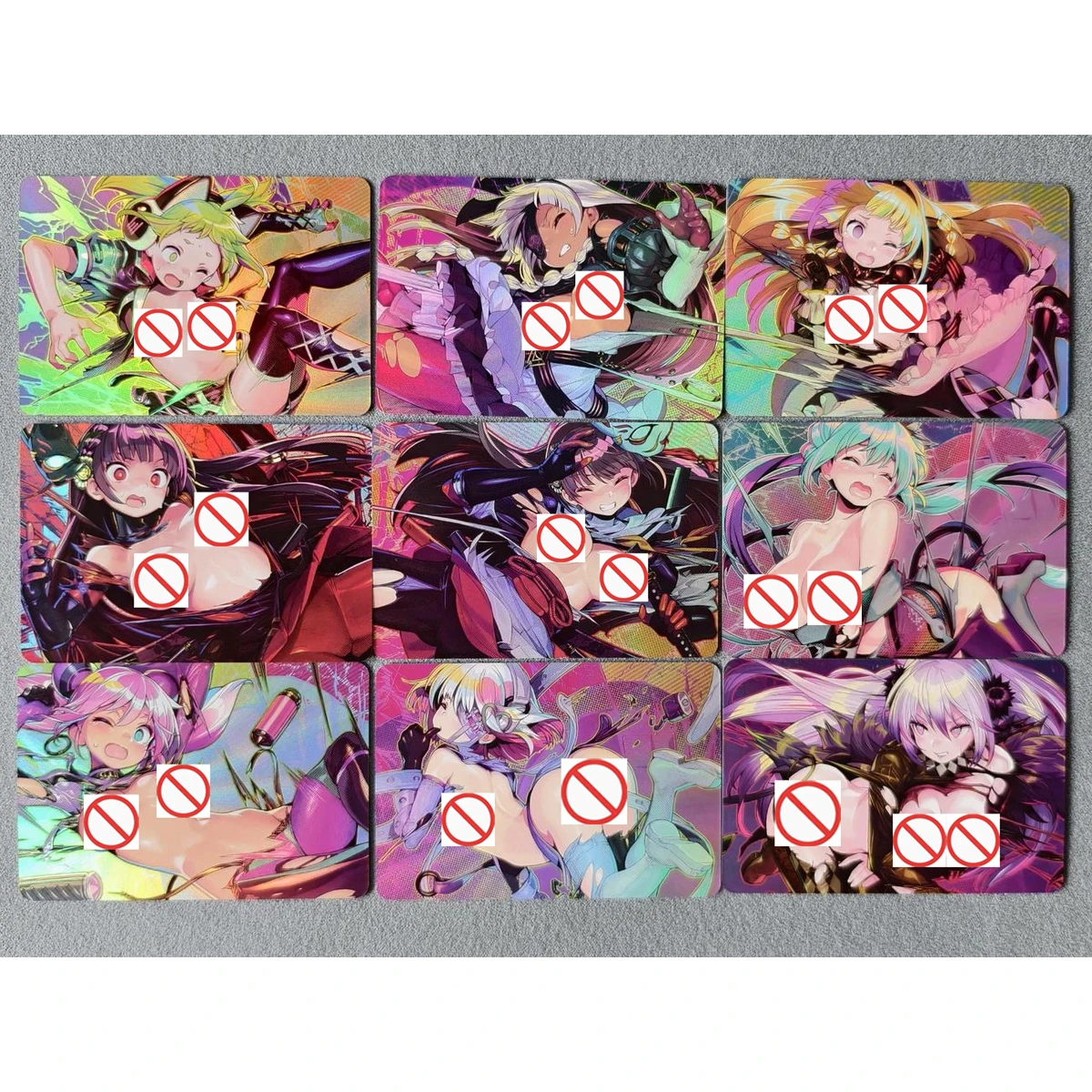 

Diy Self Made 9 шт./компл. doHna doHna аниме девушка телесного цвета с преломлением флэш-карта классическая игра аниме коллекционные карты подарочная игрушка