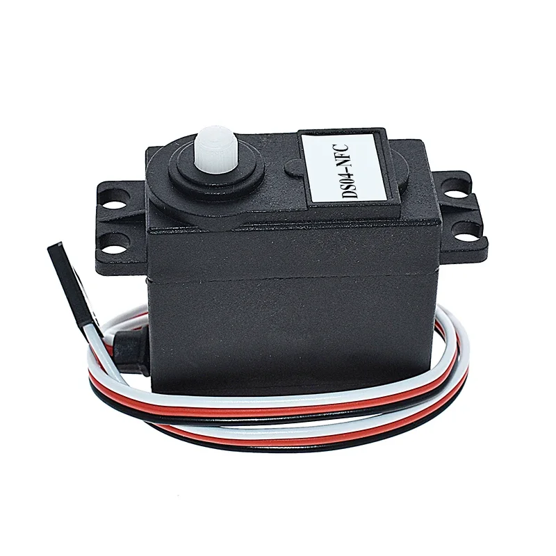 DS04-NFC Servo 360 degrés Rotation continue Servos moteur à engrenages cc voiture intelligente Robot Torsion 5.5 kg/cm DC 4.8 V-6 V bricolage électronique