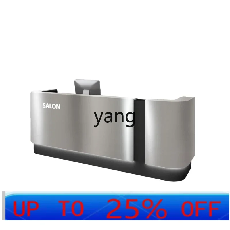 

LTT simple stainless steel bar counter modern clothing store barber shop checkout page