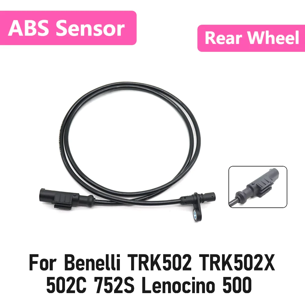 

For Benelli TRK502 TRK502X 502C 752S Lenocino 500 TRK 502 Motorcycle Rear Wheel Signal ABS Wheel Speed Sensor Wire Silicone