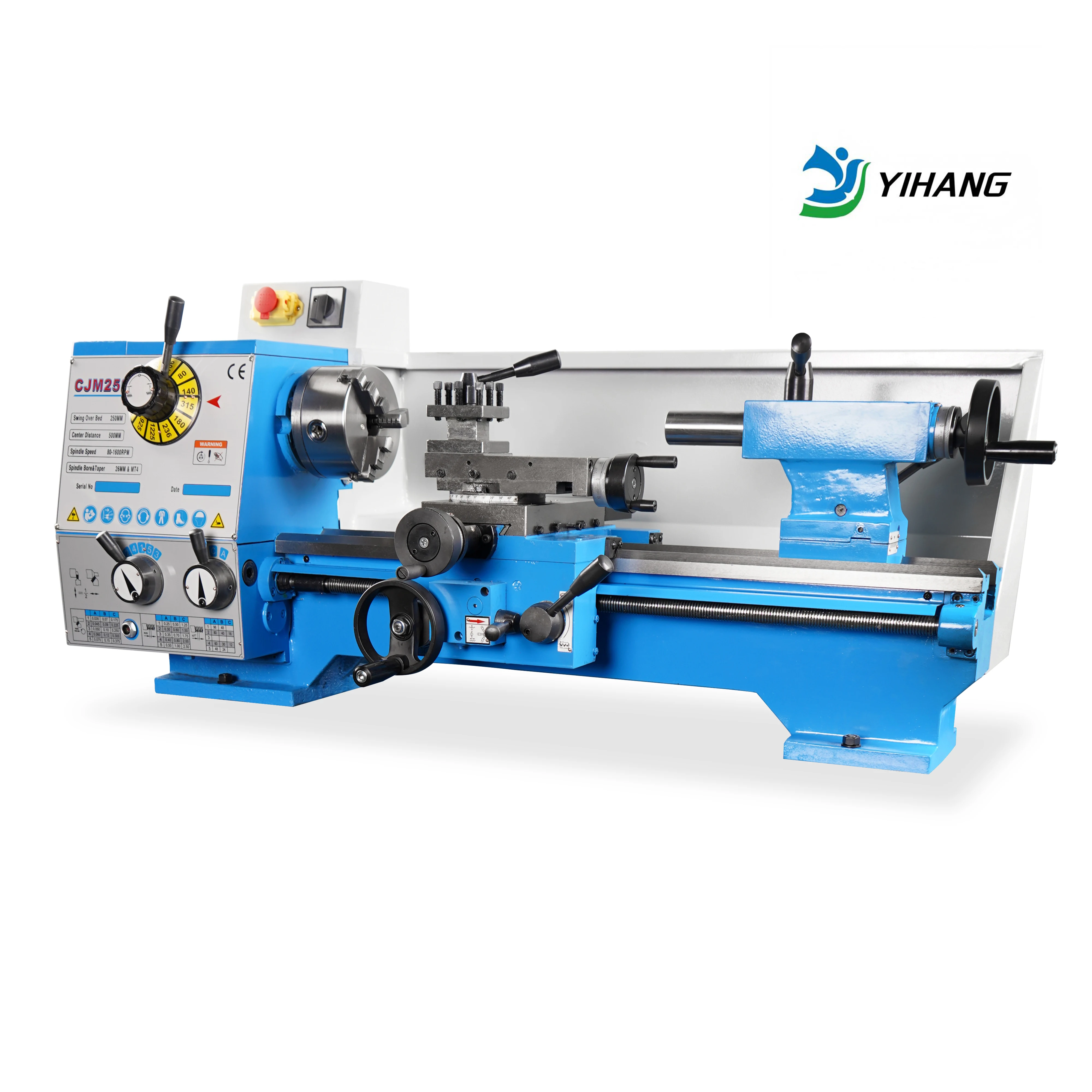 CJM250 مخرطة مقاعد البدلاء سيارة عامة مخرطة صغيرة أداة آلة منزلية صناعية