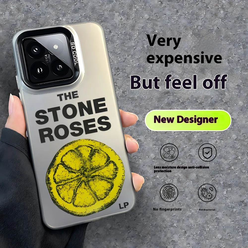 The Stone-R-Roses Phone Case For Xiaomi 11 Redmi Note 11 5G 8T 9A 9 10T Note8Pro Note9 12SUltra Transparent Case