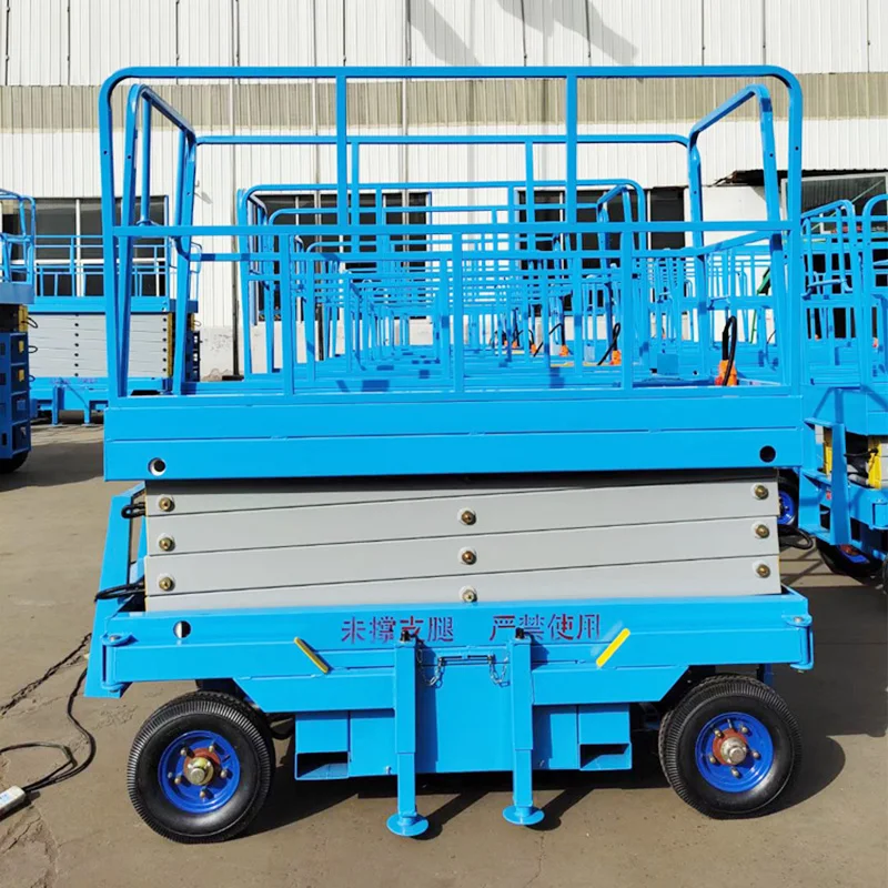 2025 Popular Self-Propelling 10M 12M Scissor Lift Platform Scissor Lift Table Hydraulic Factory in China