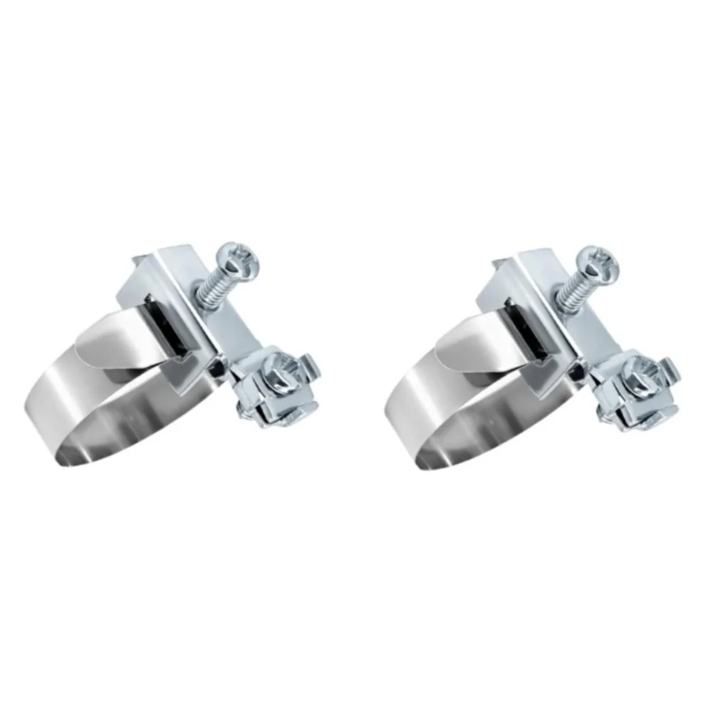 Grounding Pipe Clamp Earth Band Cable Tie 8-120mm Stainless Steel C Clamp For Cable Binding And Rod Protection For Accesso