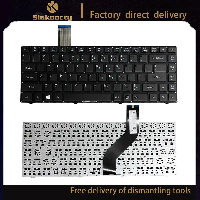 

Siakoocty new US black keyboard For Acer Aspire One Cloudbook 14 AO1-431 AO1-431-C8G8 AO1-431-C1FZ AO1-431-C7F9 AO1-431-C6QM