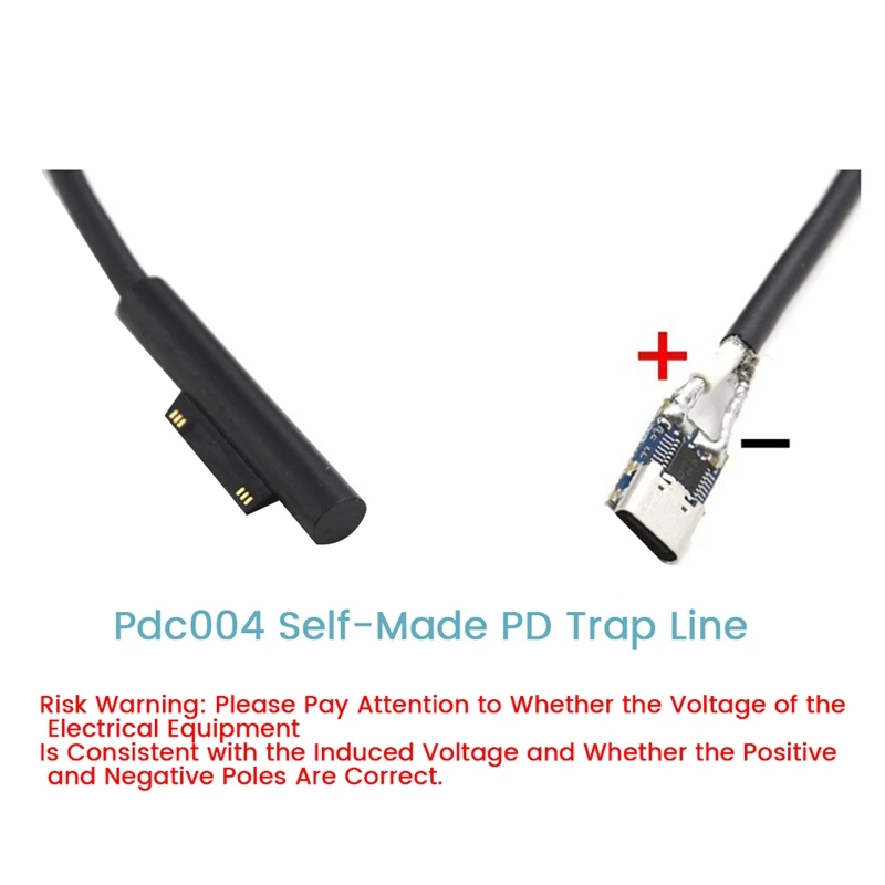 1ชิ้นโมดูลล่อ PDC004-PD PD23.0กับ DC สายทริกเกอร์ต่อขยาย QC4ที่ชาร์จ PD ล่อ (20V)