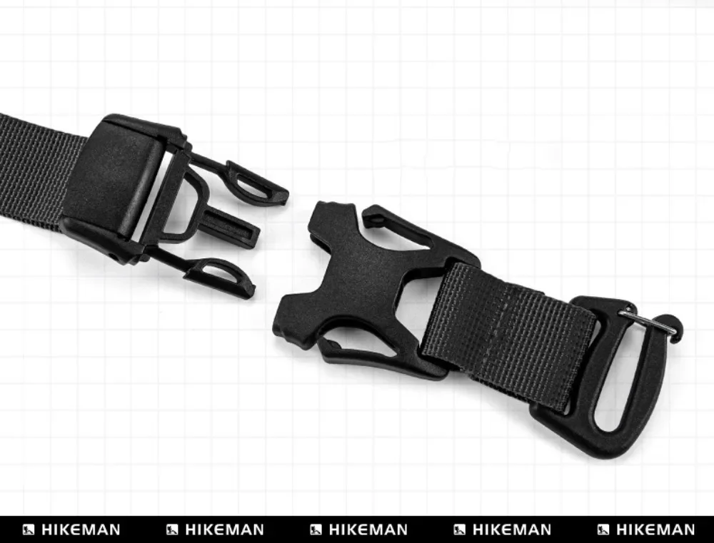 Verstellbarer Gepäckgurt, robuster Koffer-Befestigungsgurt, 18,5–49,5 cm, Reise-Organizer für Rucksack, Wandern, Camping, Zubehör – Detail 9