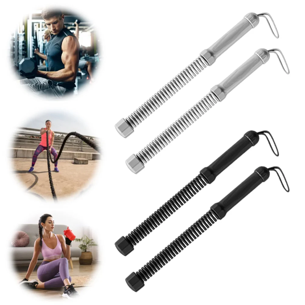 

2Pcs Non Slip Hand Gripper Ergonomic Flexible Spring Arm Strength Expander Multi-Function Bicep Tricep Strengthener for Home Gym