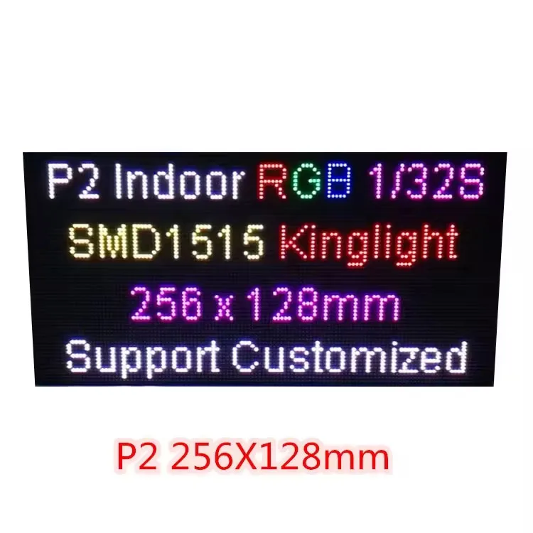 وحدة LED 128x64 64x64 64x32 32x16 rgb led مصفوفة p2 hub75E led وحدة 256x128 مللي متر لتقوم بها بنفسك led علامة led مجلس #5