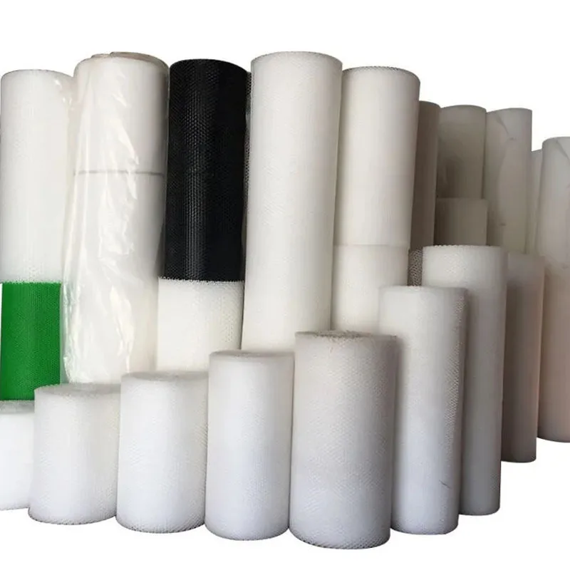 0.4x50Meters Whole Roll HDPE plastic mesh net cloth garden Grid for pet chicken Green Balcony guardrail breeding fence