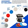 優れた 8 インチ All-U-Need - 宝石細工機器、鉱物および石の岩の整形、石グラインダー、可変速モーターおよび研磨機能付きシェイパー 3