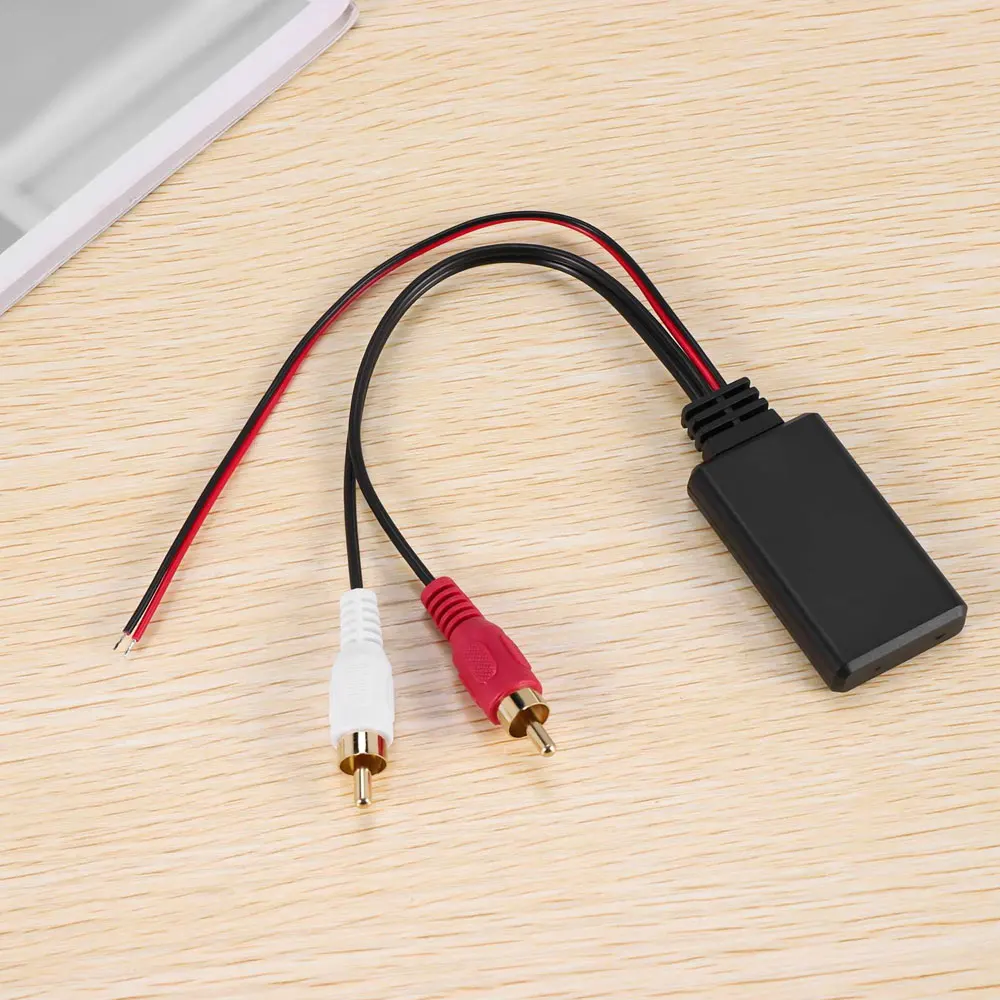 

Car Wireless Bluetooth Receiver Module AUX Adapter Music Audio Stereo Receiver for 2RCA Interface Audio Line Car Accessories