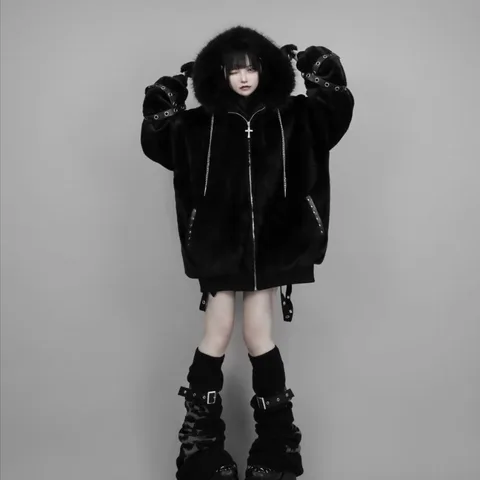 Женская  толстовка Harajuku с капюшоном из спандекса