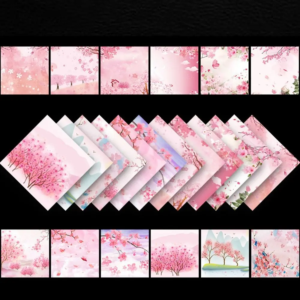 50pcs/set Handmade Gift Star Folding Paper Paper Decor Art Material Craft Paper Origami Paper Scrapbooking