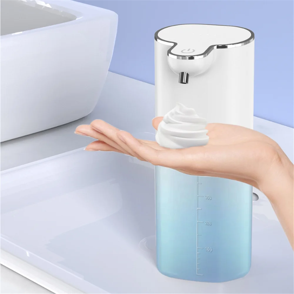 Automatic Sensor Foam Soap Dispenser USB Charge Smart Infrared Liquid Soap Dispenser Touchless Hand Sanitizer Dispenser Bathroom