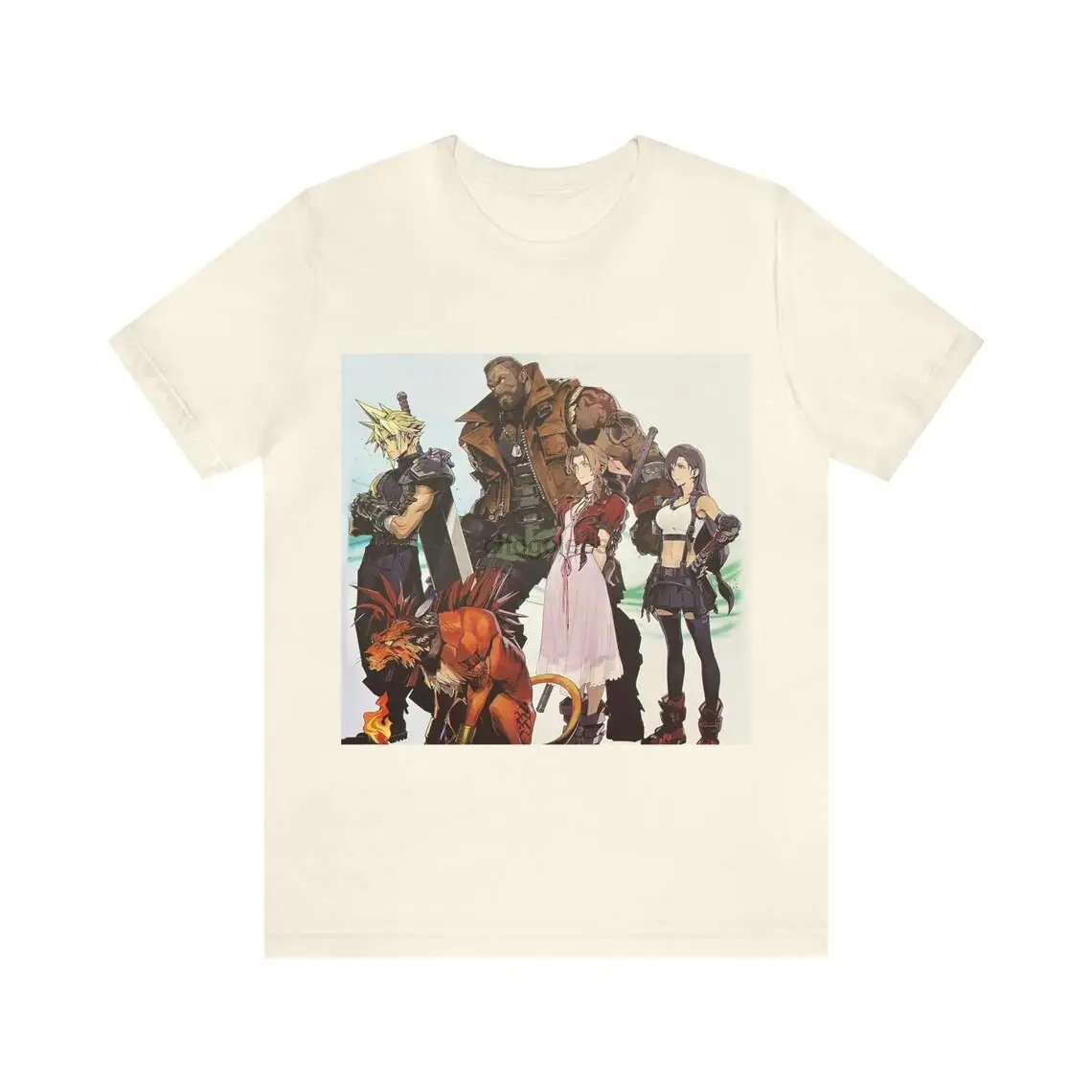 Final fantasy 7 Remake Cloud Strife Tifa Barret RED XIII yufie barrett cid vintage t-shirt