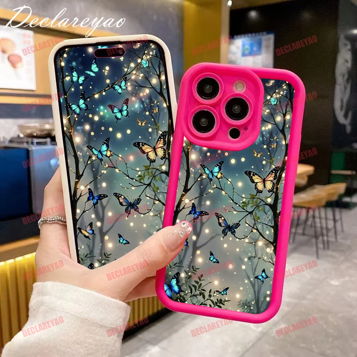 DECLAREYAO ماتي بولي يوريثان لينة خفيفة سليم حالات ل Redmi 10 9AT NFC 11A 11T 9T Po 7 9A 8 Plus 13 K20 A2 9C A1 يغطي حافظة للصدمات