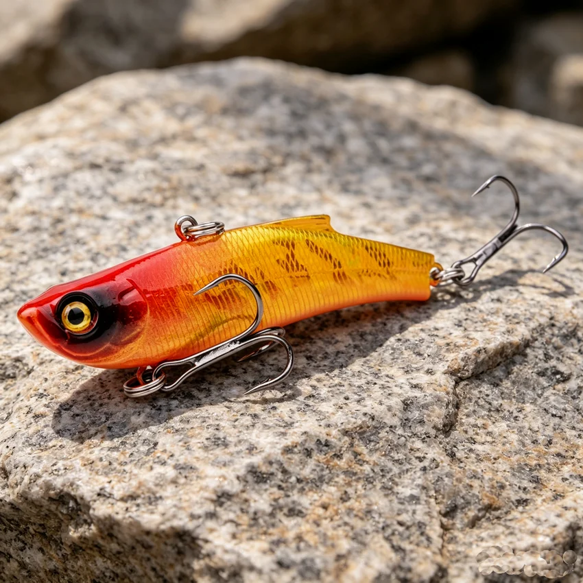 1 Stück 7 cm / 17,8 g Winter-Hardbait für das Meeresangeln, VIB 3D-Köderaugen, Wirbel-Tauchjig, Flügel-Wobbler, Pesca Crank Lures Swimbait – Detail 6
