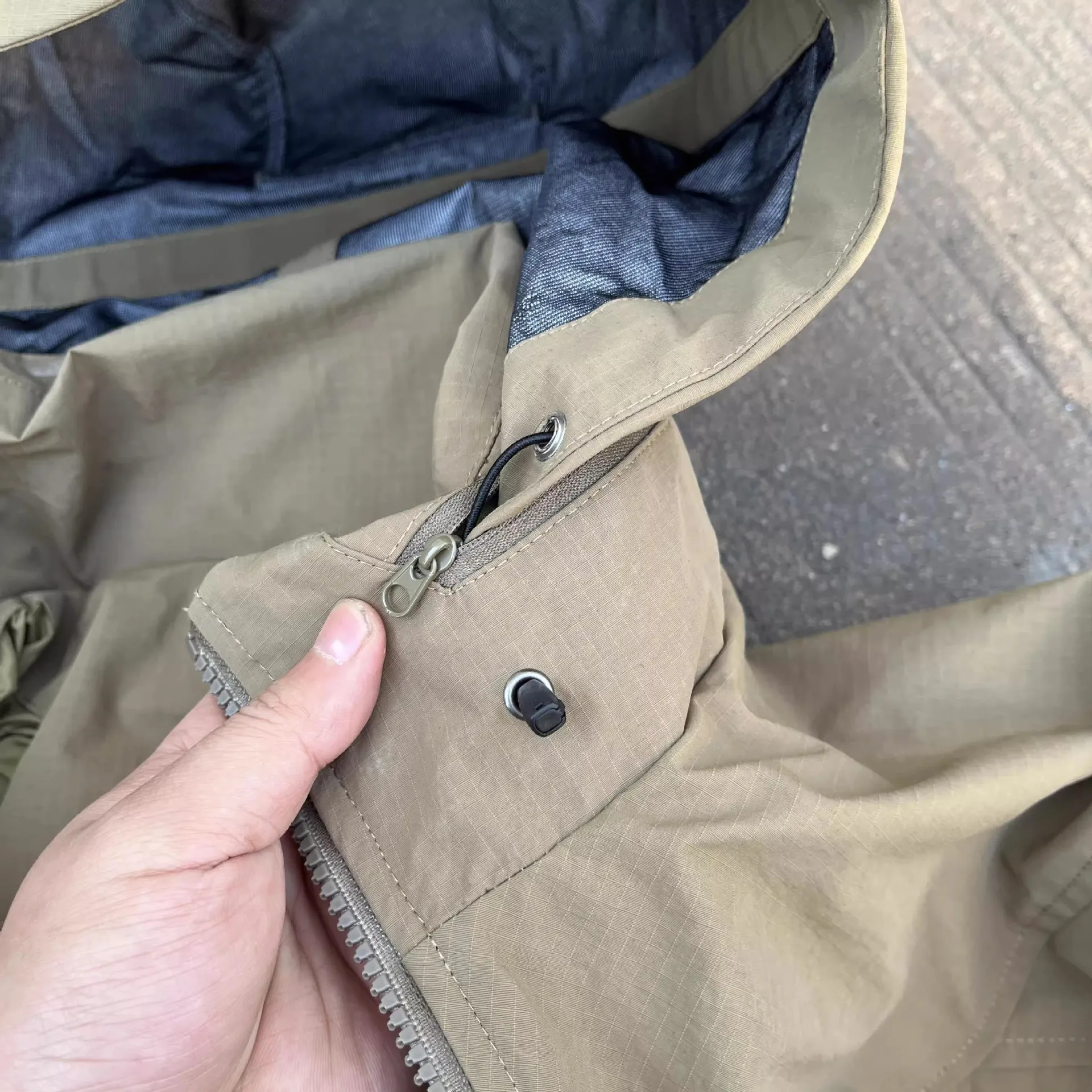 سترة ARC خارجية بغطاء للرأس بسحاب ثلاثي مقاوم للأسفل، سترة رياضية للتزلج، الصيد، السفر والتخييم، سترة الرجل القوية #3