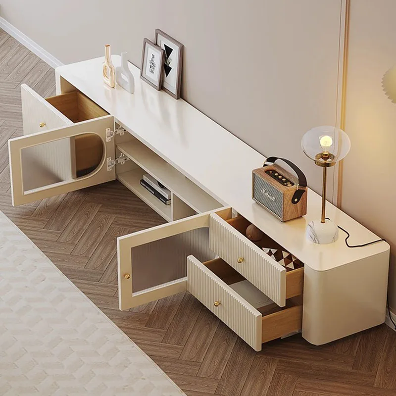 

Designer Mobile Tv Stands Living Room Modern Luxury Display Wood Drawers Tv Table Universal Archivadores Chinese Style Furniture