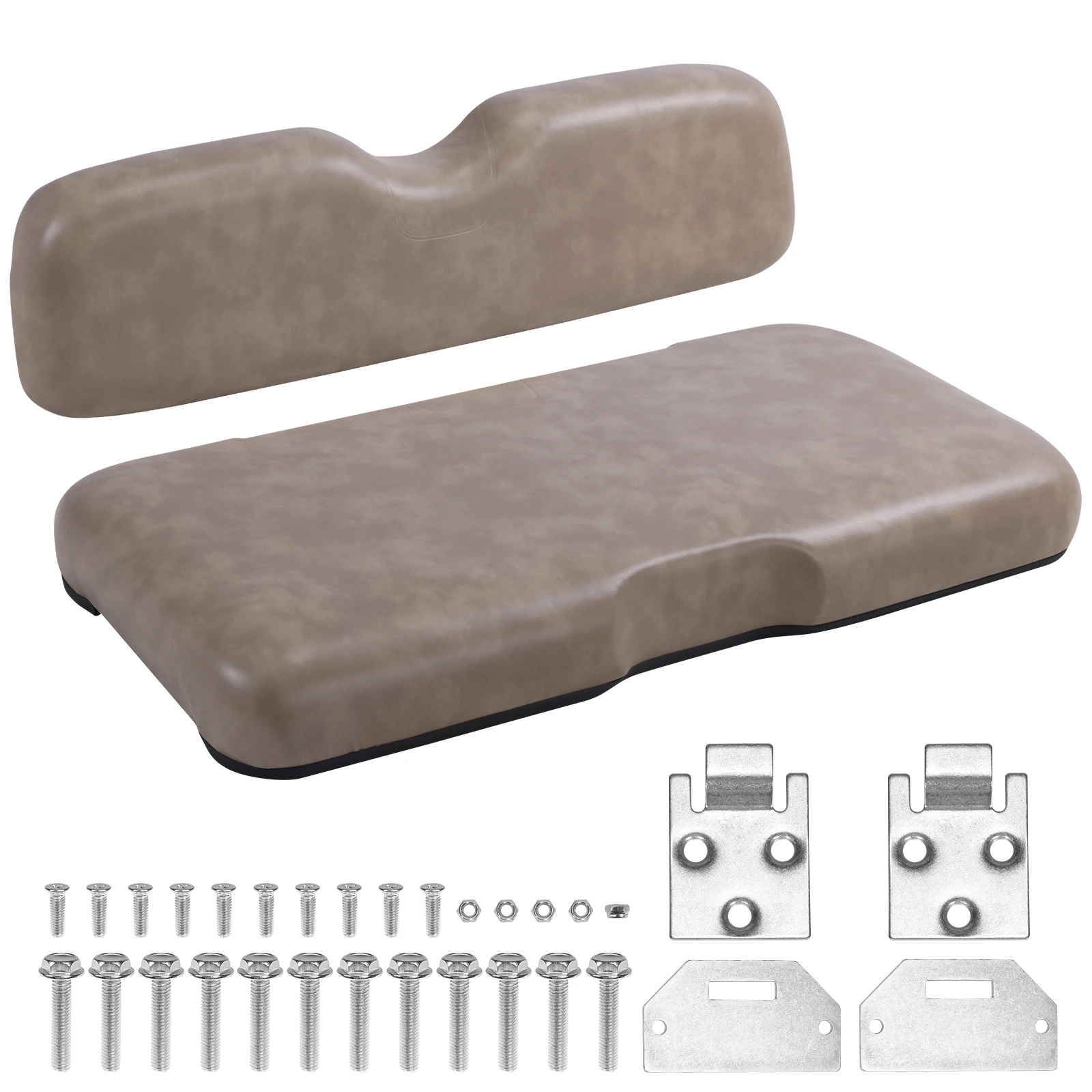 

Golf Cart Front Seat Bottom & Backrest Assembly Front Seat Soft Comfortable Cushion Replacement for EZGO RXV 2008-up Models