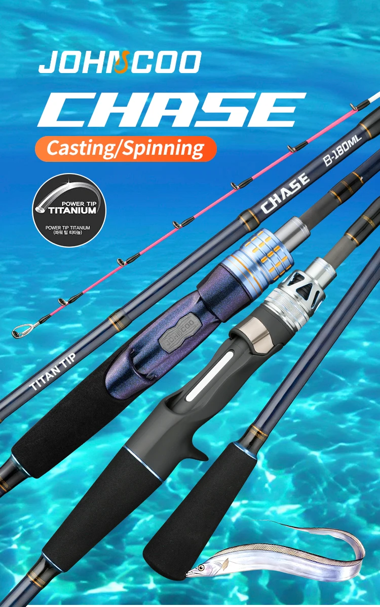 Boat Fishing Rod with Titanium Tip 1.7m 1.8m 1.9m ML Spinning Casting Fishing Rod for Cuttlefish Fishing Rod with Sprial Rings