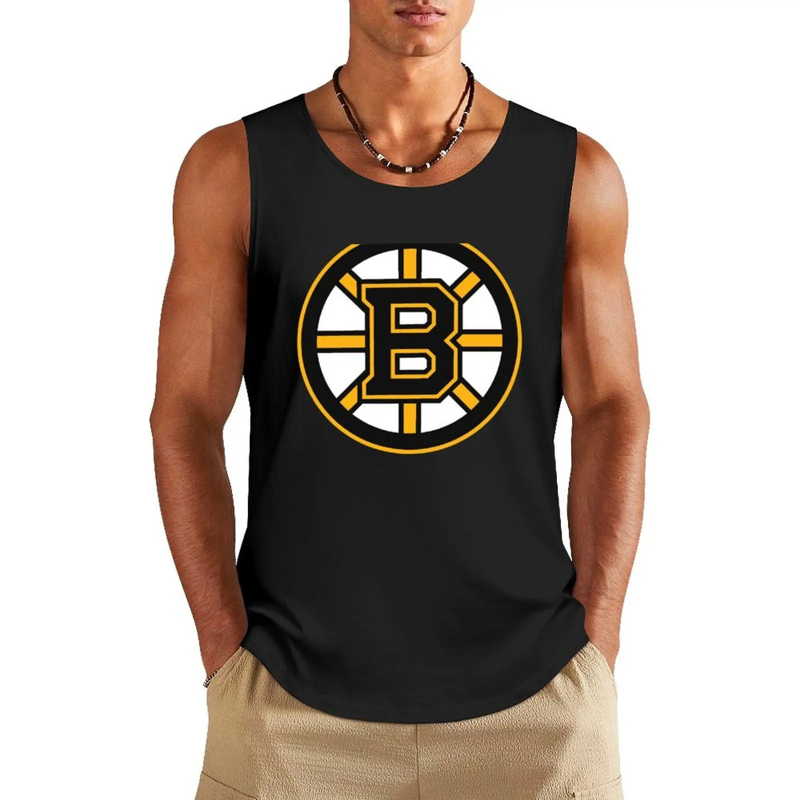 

Bruin logo Tank Top t-shirts man men gym T-shirt male