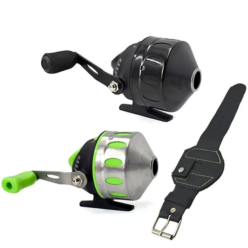 

Fishing Reel Slingshot Catapult Shooting Fish Metal Closed Line Wheel Left and Right Hand Interchange High Speed Ratio 4.3:1