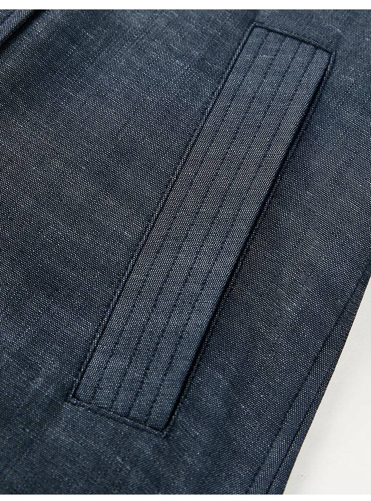 

INFFTRU Длинная ветровка из ацетатной ткани с дизайнерским эффектом под деним для женщин, весенняя повседневная верхняя одежда без флиса