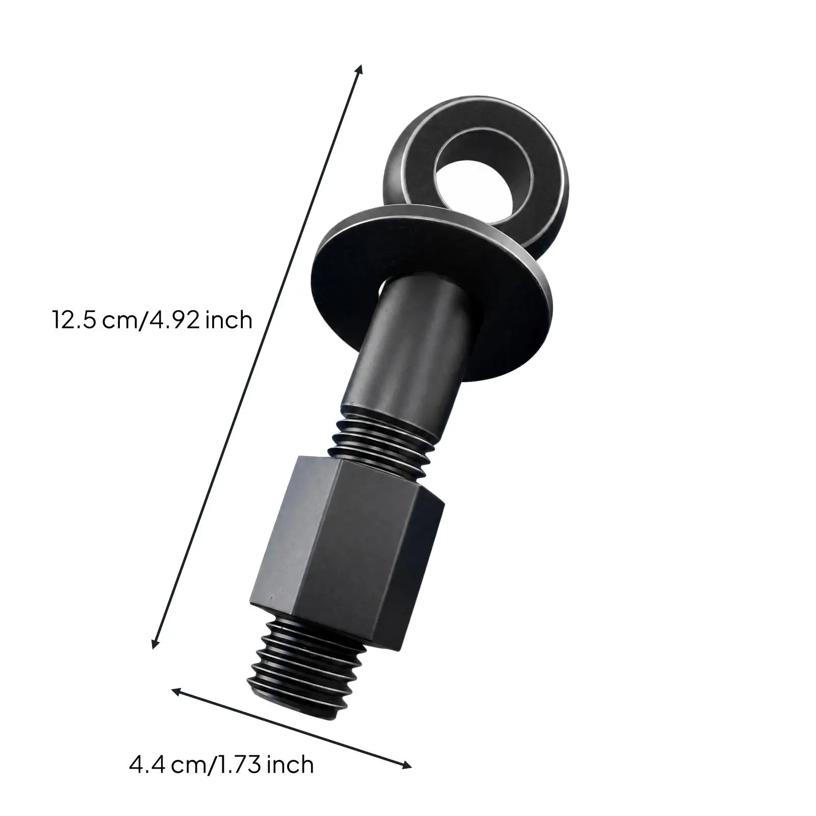 Eye Shape Steel Mold Screw 16x70mm Pin Shaft Formwork Fastener for Concrete Pipe Pouring Stability Construction Tools
