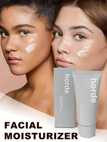 50ml 페이셜 모이스춰 라이징 크림 스킨 배리어 리페어 뷰티 크림 글리세린 리치 피부 홍조 개선 여성용 스킨 케어 선물