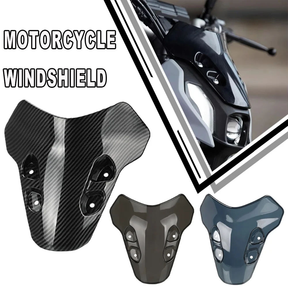 

For YAMAHA MT-07 MT07 MT 07 2021 2022 2023 2024 2025 Motorcycle Windshield Windscreen Windproof Wind Screen Deflector
