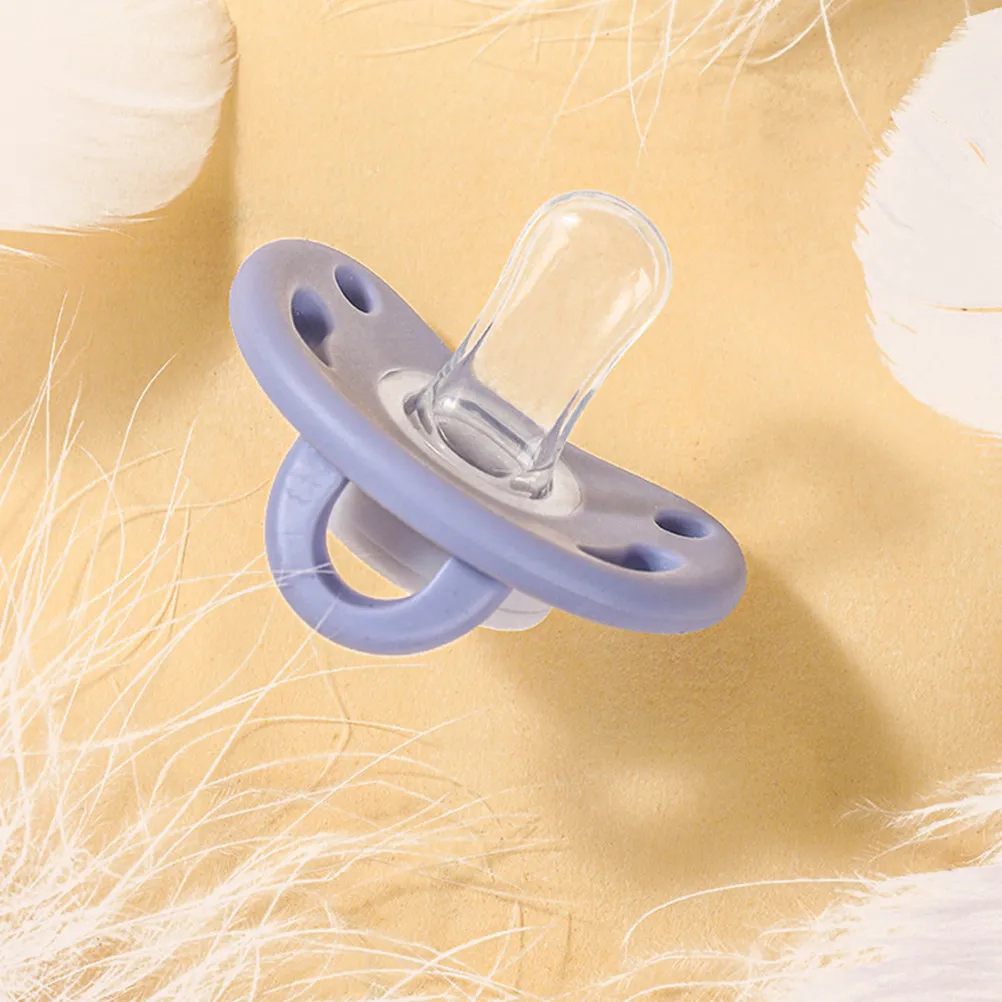 

3Pcs Baby Silicone Pacifier Teething Soother for Newborns Infants 0-6 Months Safe Food Grade Anti-Colic Sleeping