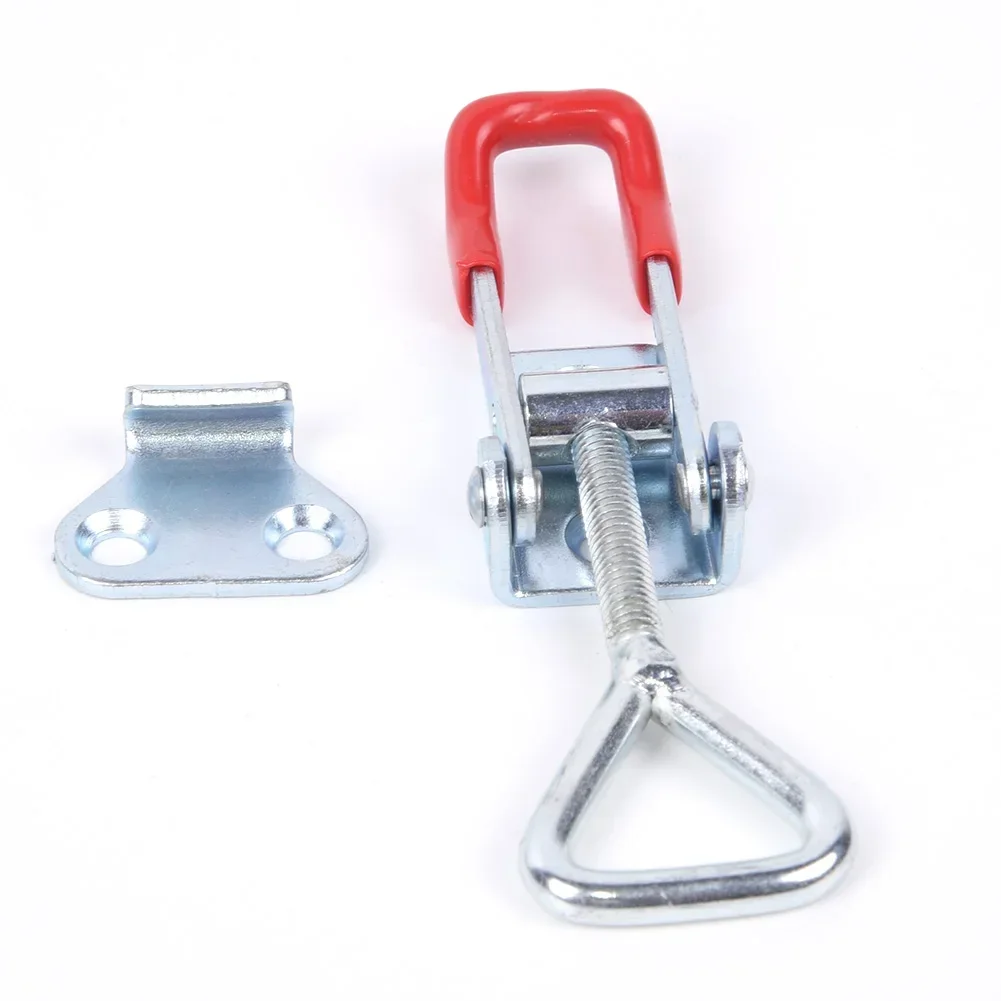 1pcs Quick Toggle Clip Clamp Toolbox Case Metal Toggle Latch Catch Clasp Quick Release Clamp Anti-Slip Toggle Clamp 100Kg