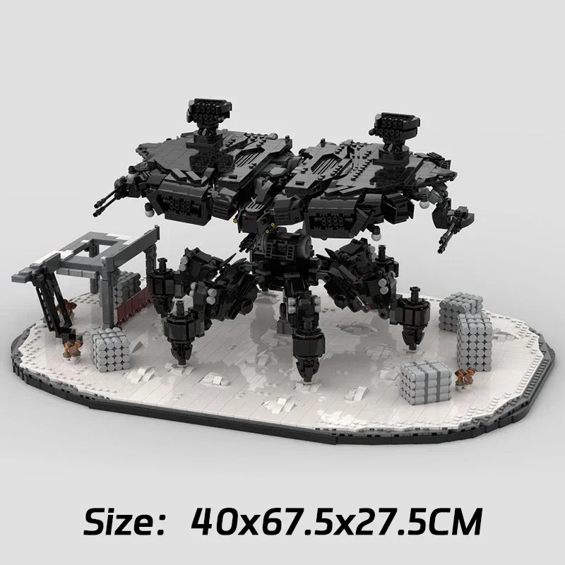 Modelo de jogo popular moc tijolos de construção morte bringer mech tecnologia blocos modulares presentes brinquedos de natal diy conjuntos montagem