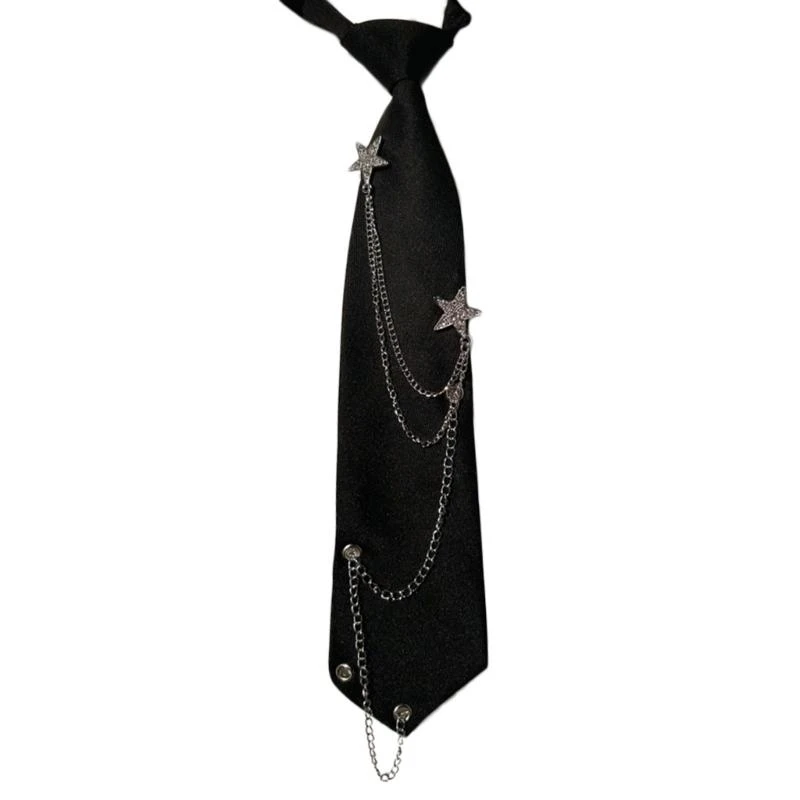 Japones Japanese Punk Tie UNIFORM UNIFORM VINTAGE CHILTIE PRE ATIGADO PARA MUJERES